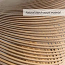 GobekUsa Birch Wood LED Pendant Lamp for Home Decor and Art Lighting