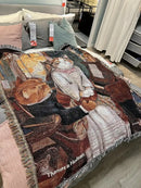 GobekUsa Cat Oil Painting Blanket - Cozy Home Decor Throw & Bed Cover