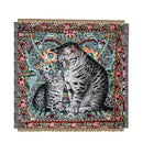 GobekUsa Cat Oil Painting Blanket - Cozy Home Decor Throw & Bed Cover