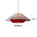 GobekUsa Handmade Hemp Rope Pendant Lamp for Dining Room Kitchen Cafe