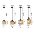 GobekUsa Glass Pendant Lights: Nordic Style for Restaurant, Kitchen, Dining, Bedroom, Bedside lighting