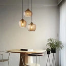 GobekUsa Glass Pendant Lights: Nordic Style for Restaurant, Kitchen, Dining, Bedroom, Bedside lighting