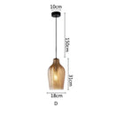 GobekUsa Glass Pendant Lights: Nordic Style for Restaurant, Kitchen, Dining, Bedroom, Bedside lighting