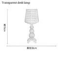 GobekUsa Acrylic Kabuki Table Lamp LED Floor Light for Living Room Bedroom