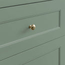 James Martin Breckenridge 72" Double Bathroom Vanity, Smokey Celadon