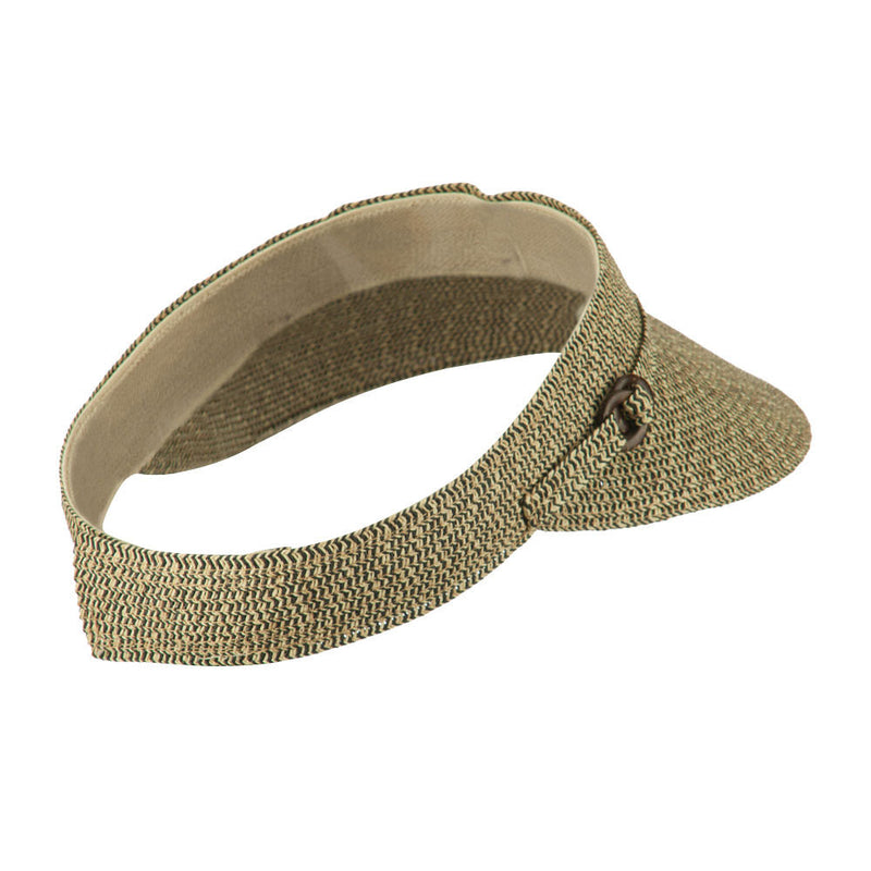 Women's UPF 50+ Visor with Buckle Accent