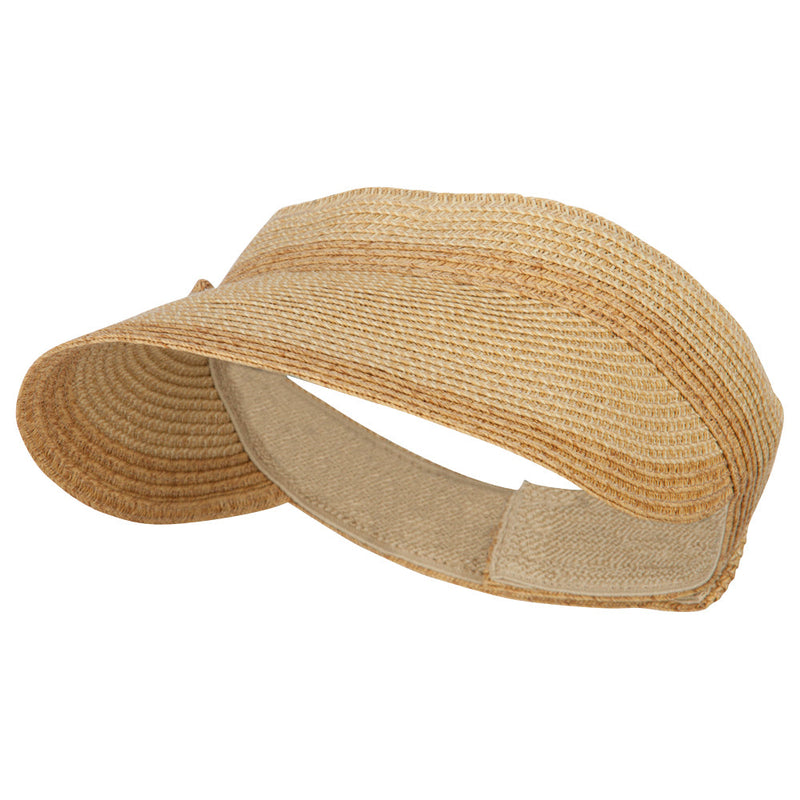 UPF 50+ Women's Paper Braid Sun Visor