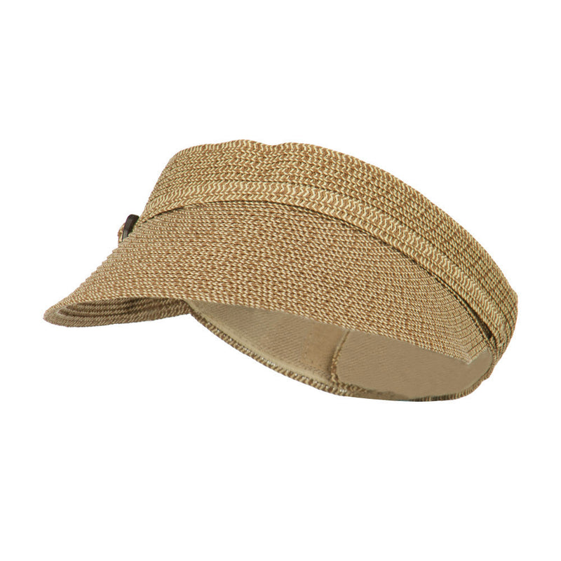Women's UPF 50+ Visor with Buckle Accent