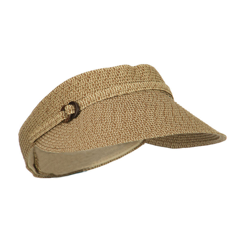 Women's UPF 50+ Visor with Buckle Accent