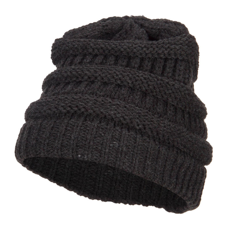 Women's Patterned Knit Beanie Cap