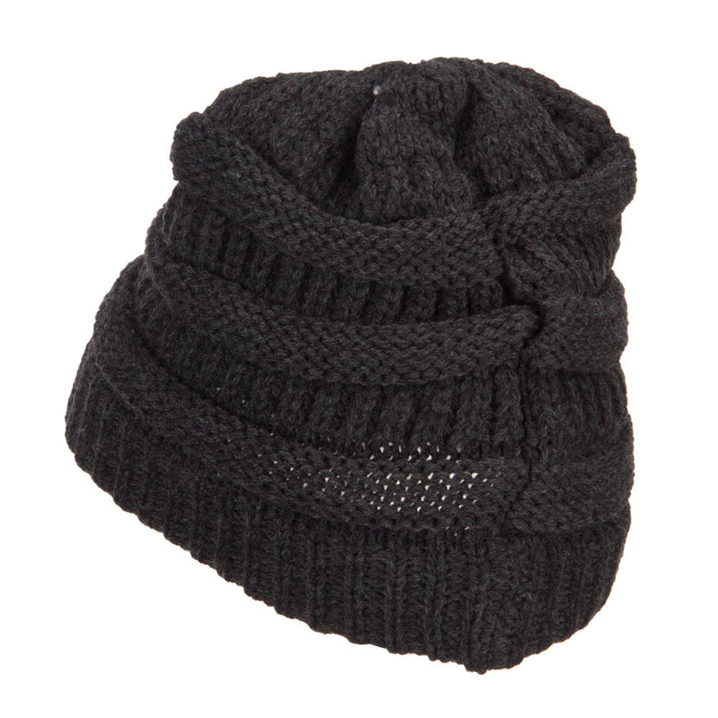 Women's Patterned Knit Beanie Cap
