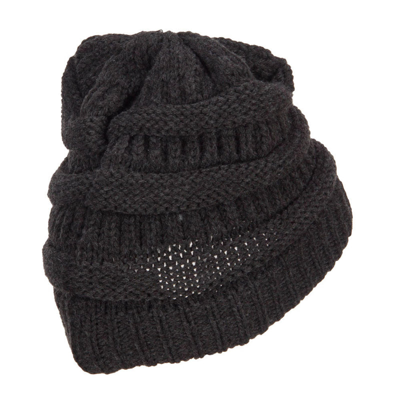 Women's Patterned Knit Beanie Cap