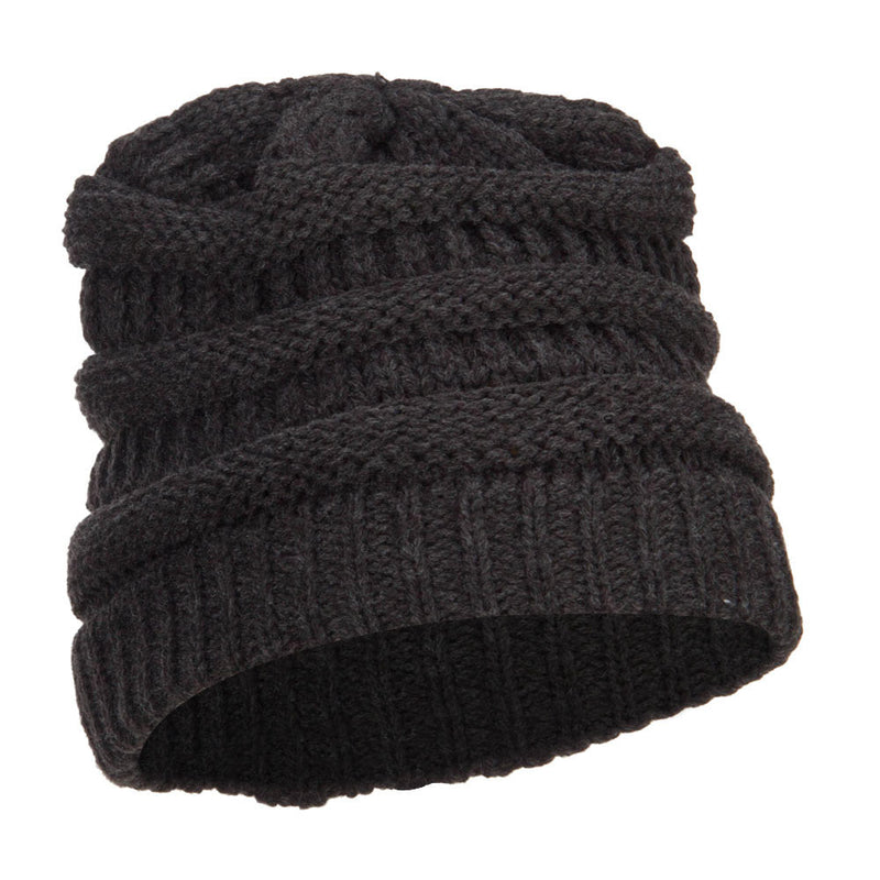 Women's Patterned Knit Beanie Cap