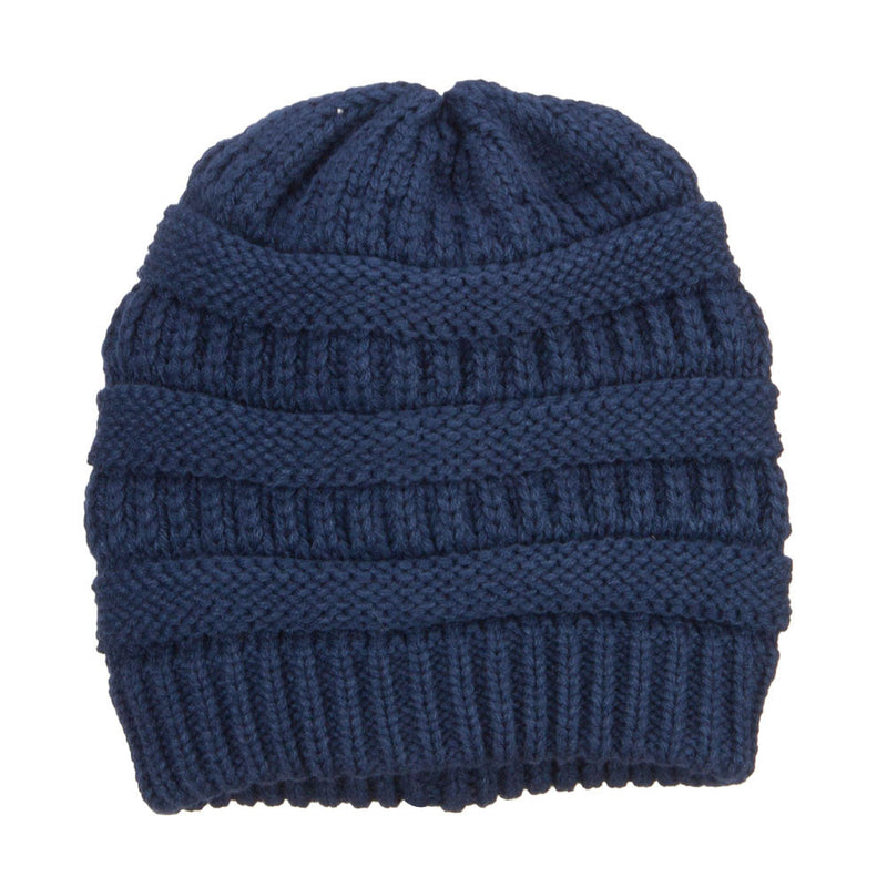 Women's Patterned Knit Beanie Cap