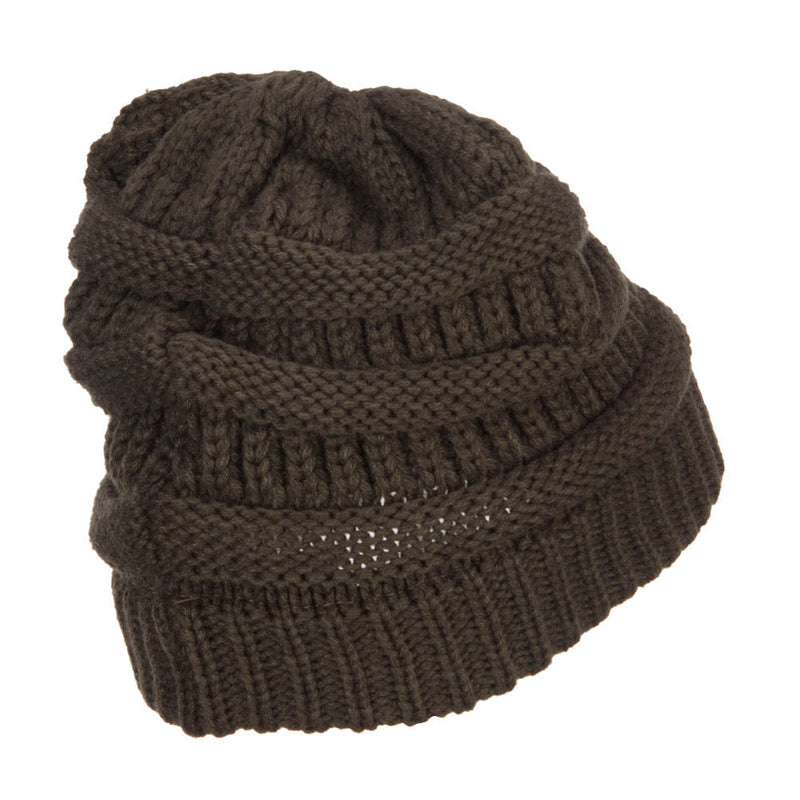 Women's Patterned Knit Beanie Cap