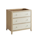 James Martin Celeste 36" Single Bathroom Vanity, Sunwashed Oak with Embossed Shagreen Drawer Fronts