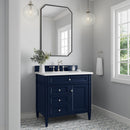 James Martin Brittany 36" Single Bathroom Vanity, Victory Blue