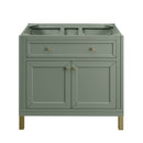 James Martin Chicago 36" Single Bathroom Vanity, Smokey Celadon