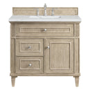James Martin Lorelai 36" Single Bathroom Vanity, Whitewashed Oak