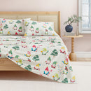 Turkish Cotton Christmas Flannel Sheet Set - Whittaker Collection by Great Bay Home
