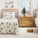 Turkish Cotton Christmas Flannel Sheet Set - Whittaker Collection by Great Bay Home