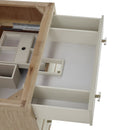 James Martin Celeste 36" Single Bathroom Vanity, Sunwashed Oak with Embossed Shagreen Drawer Fronts