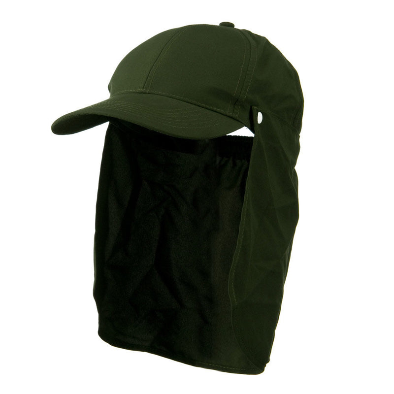 Water Repellent Microfiber Sun Block Flap Cap