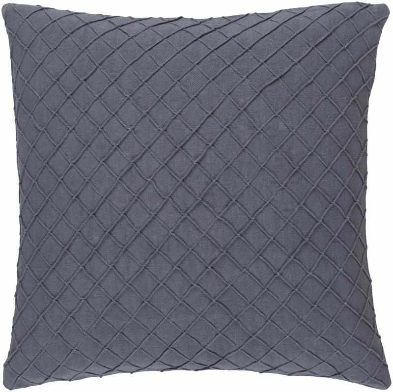 Veecaten Light Gray Pillow Cover