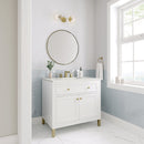 James Martin Chicago 36" Single Bathroom Vanity, Glossy White