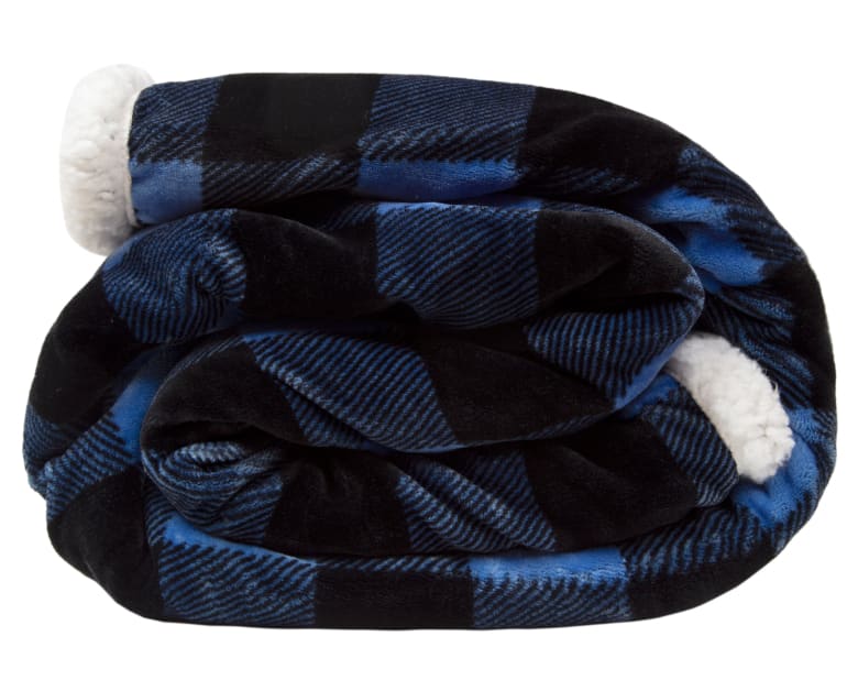 Wrangler Lumberjack Blue Throw