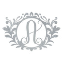 Wreath Monogram Initial