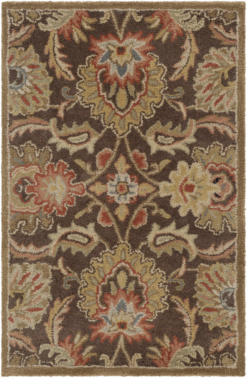 Chesterton 1028 Hand Tufted Brown Wool Rug
