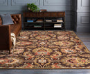 Chesterton 1028 Hand Tufted Brown Wool Rug