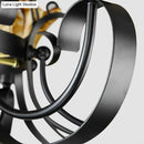GobekUsa Black Flower Island Pendant with Textured Glass - Perfect for Dining Room - 3 Bulb Hanging Ceiling Light