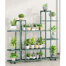 GobekUsa Wrought Iron Plant Stand with Wheels