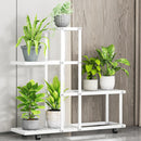 GobekUsa Wrought Iron Plant Stand with Wheels