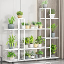 GobekUsa Wrought Iron Plant Stand with Wheels