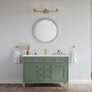 James Martin Chicago 48" Single Bathroom Vanity, Smokey Celadon