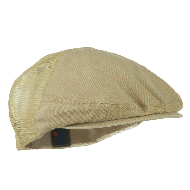 Washed Cotton Slub Twill Mesh Ivy Cap