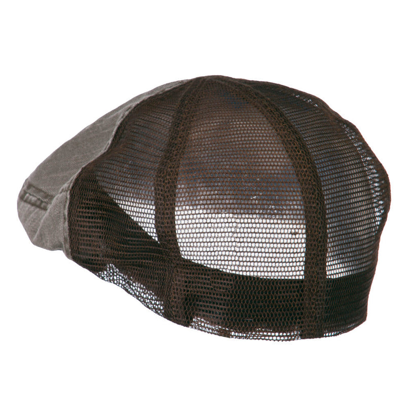 Washed Cotton Slub Twill Mesh Ivy Cap