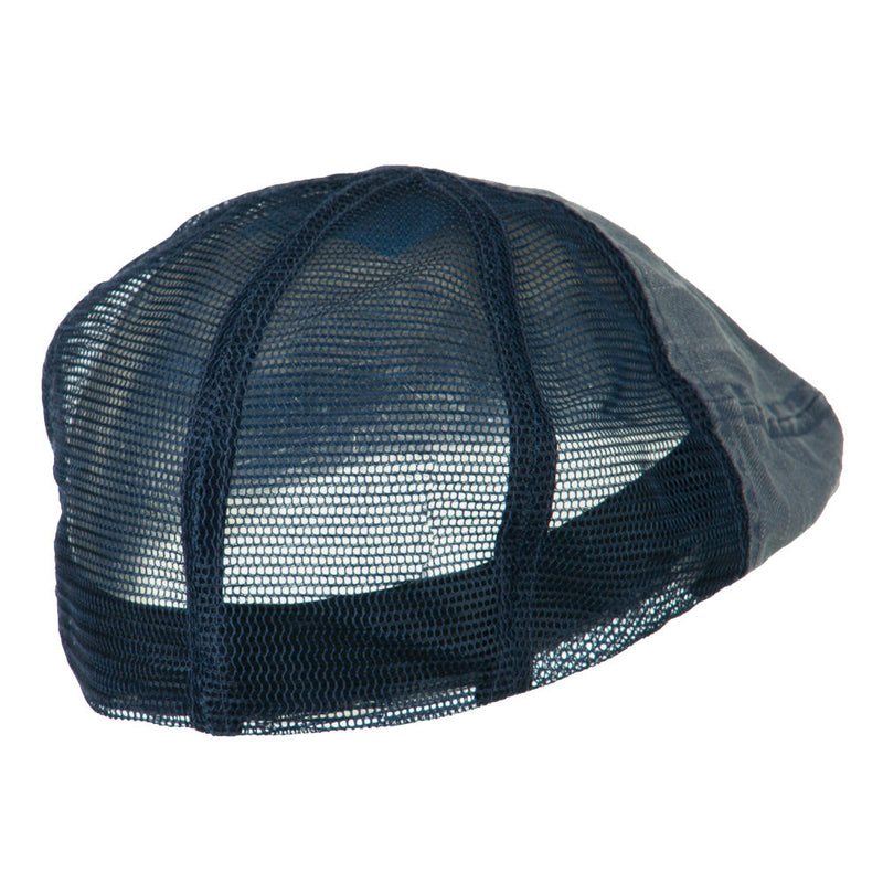 Washed Cotton Slub Twill Mesh Ivy Cap