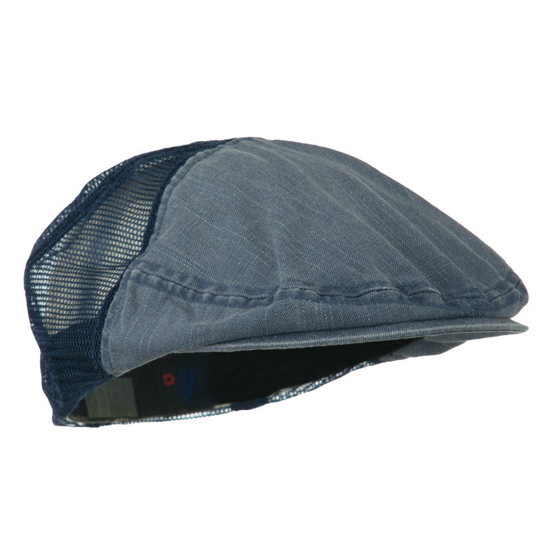 Washed Cotton Slub Twill Mesh Ivy Cap