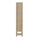 James Martin Breckenridge Linen Cabinet, Whitewashed Oak