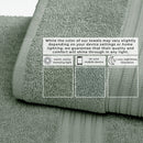 Cotton Terry Bath Towel Set - Cooper Collection by Great Bay Home