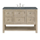 James Martin Breckenridge 48" Single Bathroom Vanity, Whitewashed Oak