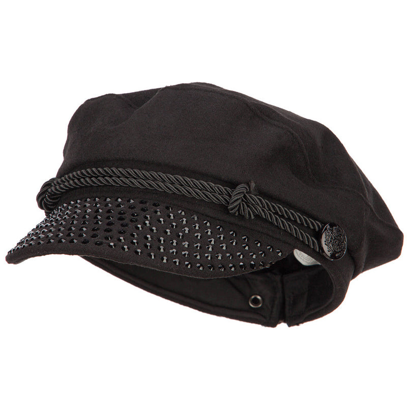 Women's Stone Accent Greek Sailor Hat