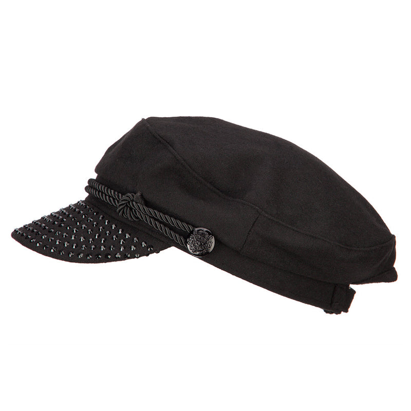 Women's Stone Accent Greek Sailor Hat