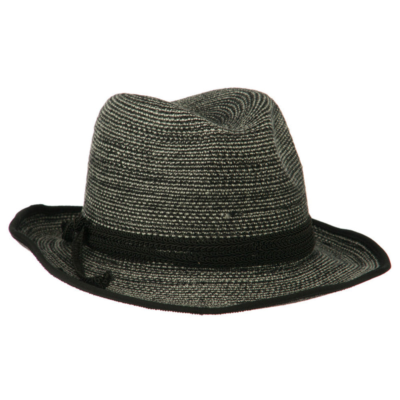 Women's Triple Hat Band Wool Fedora