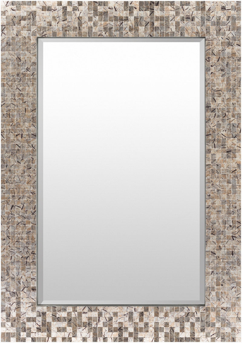 Nunspeet Global Gray Wall Mirror