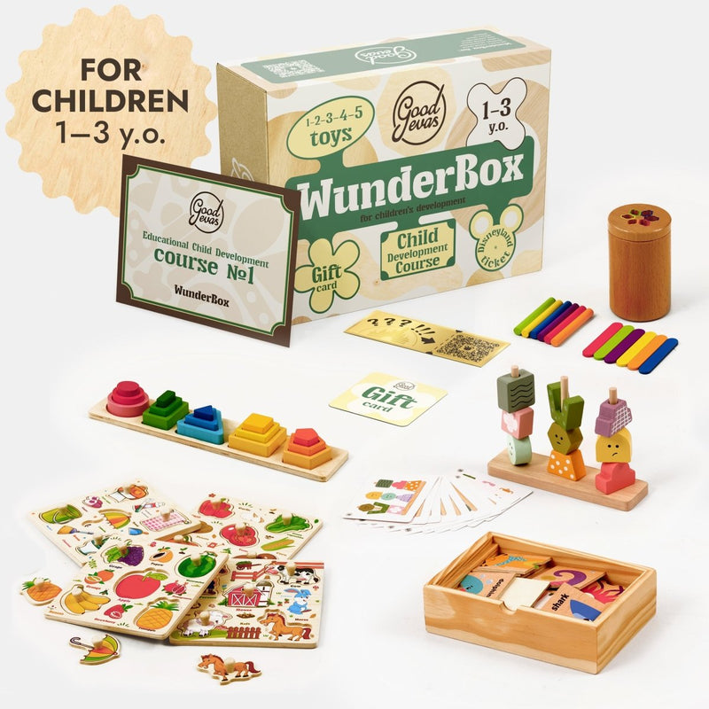 WunderBox 1-3 years old - developmental boxing for toddlers